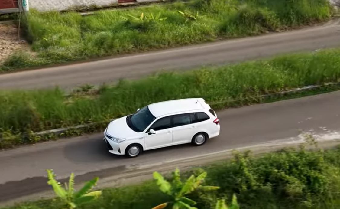 Toyota Fielder ex hybrid car 2021 Model
